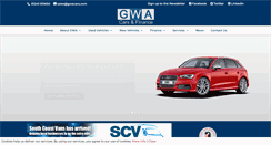 Desktop Screenshot of gwacars.com